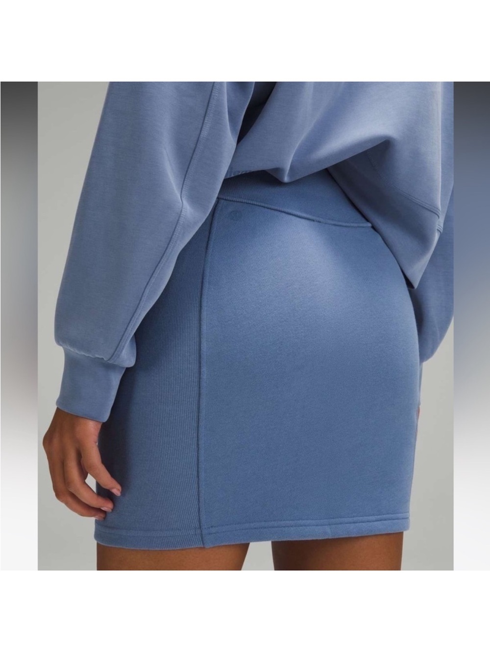 Lululemon Scuba High Rise Mini Skirt - Oasis Blue - Picture 4 of 6